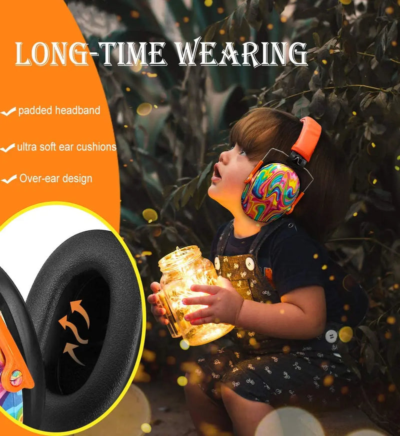 Zohan-proteção auricular para bebê e criança, earmuff ajustável, redução de ruído, nariz, 25db