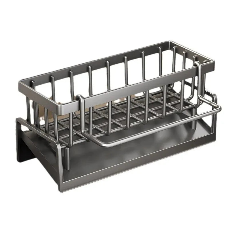 Cozinha pia dreno rack organizador