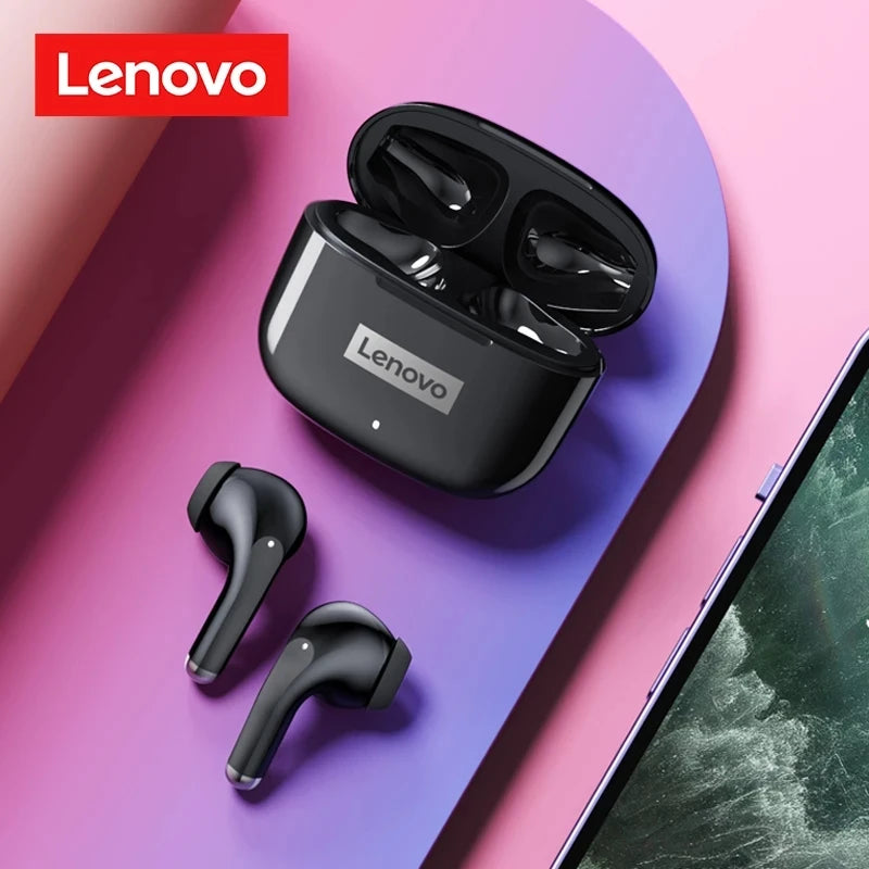 Lenovo-LP40 Pro TWS Fones De Ouvido Sem Fio Bluetooth