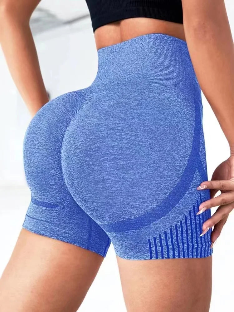 shorts de cintura alta para exercícios, fitness, ioga, levantamento de bumbum